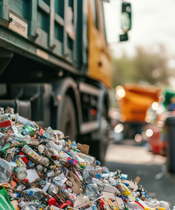 Cranes operate at a construction site during sunset, with workers actively engaged in building activities on the structure.